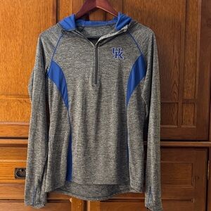 EUC Women’s Medium UK Quarter-Zip Hoodie Kentucky Wildcats